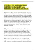 WGU C909 PRE-ASSESSMENT EXAM QUESTIONS AND ANSWERS 2026 COMPLETE STUDY GUIDE GRADED A&plus;