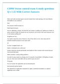 CDPH Vector control exam A study questions Q-s 1-25 With Correct Answers