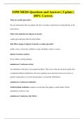 D398 MEDS Questions and Answers &vert; Update &vert; 100&percnt; Correct