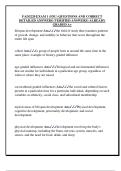 FAD3220 EXAM 1 &lpar;FSU&rpar; QUESTIONS AND CORRECT  DETAILED ANSWERS &lpar;VERIFIED ANSWERS&rpar; ALREADY  GRADED A&plus; 