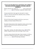 YUNG SU FSU BSC2085 EXAM 1 QUESTIONS AND CORRECT  DETAILED ANSWERS &lpar;VERIFIED ANSWERS&rpar; ALREADY  GRADED A&plus;