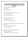 FINAL EXAM HUM2020 FSU QUESTIONS AND CORRECT  DETAILED ANSWERS &lpar;VERIFIED ANSWERS&rpar; ALREADY  GRADED A&plus;