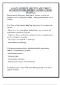 MAN 4701 EXAM 1 FSU QUESTIONS AND CORRECT  DETAILED ANSWERS &lpar;VERIFIED ANSWERS&rpar; ALREADY  GRADED A&plus; 