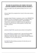 BSC1005L FSU QUESTIONS AND CORRECT DETAILED  ANSWERS &lpar;VERIFIED ANSWERS&rpar; ALREADY GRADED A&plus;