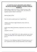 CCJ 4037 FSU EXAM 1 QUESTIONS AND CORRECT  DETAILED ANSWERS &lpar;VERIFIED ANSWERS&rpar; ALREADY  GRADED A&plus;