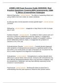 ASWB LSW Exam Success Guide 2025&sol;2026&colon; Real Practice Questions Covering BPS Assessments&comma; DSM-5&comma; Ethics & Intervention Strategies