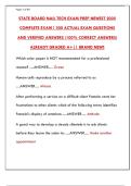 State Board Nail Tech Exam Prep 2025&colon; Complete Study Guide & Practice Tests