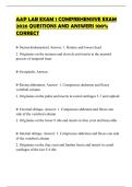 A&P LAB EXAM 1 COMPREHENSIVE EXAM 2026 QUESTIONS AND ANSWERS 100&percnt; CORRECT