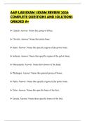 A&P LAB EXAM 1 EXAM REVIEW 2026 COMPLETE QUESTIONS AND SOLUTIONS GRADED A&plus;