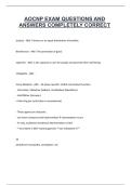 AOCNP EXAM QUESTIONS AND ANSWERS COMPLETELY CORRECT 3&period;pdf