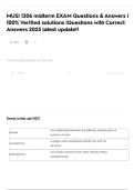 MUSI 1306 midterm EXAM Questions & Answers &vert; 100&percnt; Verified solutions &vert;Questions with Correct Answers 2025 latest update&excl;&excl;