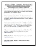 EDELMAN & KUDZMA - CHAPTER 19 - PRESCHOOL CHILD  QUESTIONS AND CORRECT DETAILED ANSWERS  &lpar;VERIFIED ANSWERS&rpar; ALREADY GRADED A&plus; 