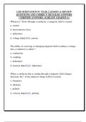 LMS SUBSTATION IV YEAR 2 LESSON 11 REVIEW  QUESTIONS AND CORRECT DETAILED ANSWERS  &lpar;VERIFIED ANSWERS&rpar; ALREADY GRADED A&plus;