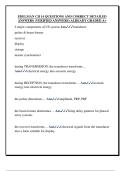 EDELMAN CH 14 QUESTIONS AND CORRECT DETAILED  ANSWERS &lpar;VERIFIED ANSWERS&rpar; ALREADY GRADED A&plus;