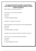 CH 1&colon; EDELMAN REVIEW QUESTIONS - SPI QUESTIONS  AND CORRECT DETAILED ANSWERS &lpar;VERIFIED ANSWERS&rpar;  ALREADY GRADED A&plus; 