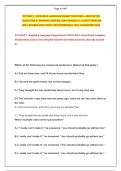 &OpenCurlyDoubleQuote;ATI TEAS 7 - ENGLISH & LANGUAGE USAGE&rdquo; EXAM 2025 &ndash; 2026 SOLVED  QUESTIONS &  ANSWERS VERIFIED 100&percnt; GRADED A&plus; &lpar;LATEST VERSION&rpar;  WELL REVISED AND HIGHLY RECOMMENDALE 100&percnt; GUARANTEE PASS