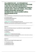 Fall Semester 2025 &vert; ATI Fundamentals Proctored Exam Complete Mastery Study Guide & High-Yield RN Nursing Review Bundle &vert; Updated 2024&ndash;2025 ATI Fundamentals Concepts&comma; Patient Safety&comma; Infection Control&comma; Vital Signs&comma; Nursing Procedures&comma; Delegation&comma; Document