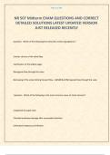 NR 507 Midterm EXAM QUESTIONS AND CORRECT DETAILED SOLUTIONS LATEST UPDATED VERSION JUST RELEASED RECENTLY 