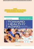 Ebersole & Hess' Toward Healthy Aging&colon; Human Needs and Nursing Response &ndash; 10th Edition &lpar;Theris A&period; Touhy & Kathleen F&period; Jett&comma; 9780323554220&rpar; &ndash; Complete Test Bank for Chapters 1&ndash;36