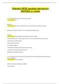 Nebraska MPJE Exam &vert; Verified Questions & Correct Answers &vert; Latest A&plus; Grade &vert; 2025&sol;2026 Edition