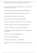 NCBTMB &lpar;ASSESSMENT&rpar; BOARD EXAM 2025 WITH 100&percnt; ACCURATE ANSWERS