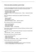 PSIO 305 KEEN QUIZZES QUESTIONS