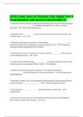 GCSS Army Store & Forward Unit Supply Test 1 Exam Questions And Answers Latest Graded A&plus;