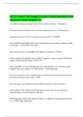 GCSS Army Unit Supply Practice Exam Questions And Answers Latest Graded A&plus;