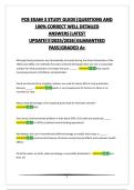 PCB EXAM 3 STUDY GUIDE&vert;QUESTIONS AND 100&percnt; CORRECT WELL DETAILED ANSWERS&vert;LATEST UPDATE&excl;&excl;&excl;&excl;2025&sol;2026&vert;GUARANTEED PASS&vert;GRADED A&plus;