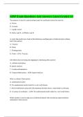 GISP Exam Questions And Answers Latest Graded A&plus;