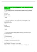 GISP Practice Exam Questions And Answers Latest Graded A&plus;