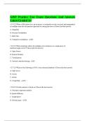 GISP Practice Test Exam Questions And Answers Latest Graded A&plus;