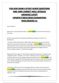 PCB 3233 EXAM 4 STUDY GUIDE&vert;QUESTIONS AND 100&percnt; CORRECT WELL DETAILED ANSWERS&vert;LATEST UPDATE&excl;&excl;&excl;&excl;2025&sol;2026&vert;GUARANTEED PASS&vert;GRADED A&plus;