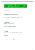 Fashion Nocti Review Exam Questions and  Verified Correct Answers latest 2025&ndash;2026