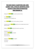 PCB 3233 EXAM 1&vert;QUESTIONS AND 100&percnt; CORRECT WELL DETAILED ANSWERS&vert;LATEST UPDATE&excl;&excl;&excl;&excl;2025&sol;2026&vert;GUARANTEED PASS&vert;GRADED A&plus;