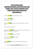 PCB 3233 FINAL EXAM -IMMUNOLOGY&lbrack;WEIGEL&rsqb;&vert;QUESTIONS AND 100&percnt; CORRECT WELL DETAILED ANSWERS&vert;LATEST UPDATE&excl;&excl;&excl;&excl;2025&sol;2026&vert;GUARANTEED PASS&vert;GRADED A&plus;