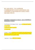  BUL 4421 FINAL - FAU GENDLER COMPREHENSIVE STUDY QUESTIONS AND ANSWERS GUARANTEED SUCCESS LATEST 2025-2026 UPDATE
