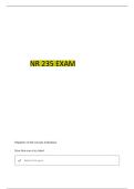 NR 235 EXAM 2 REVIEW QUESTIONS WITH CORRECT DETAILED ANSWERS <VERIFIED ANSWERS > 2025 NEW UPDATE