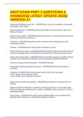 ABAT EXAM PART 2 QUESTIONS & ANSWERS&vert;&vert; LATEST UPDATE 2025&vert;&vert; VERIFIED A&plus;