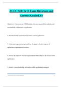 AGEC 340 Ch 16 Exam Questions and Answers Graded A&plus;