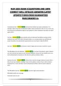 NUR 1025 EXAM 3&vert;QUESTIONS AND 100&percnt; CORRECT WELL DETAILED ANSWERS&vert;LATEST UPDATE&excl;&excl;&excl;&excl;2025&sol;2026&vert;GUARANTEED PASS&vert;GRADED A&plus;