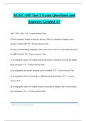 AGEC-105 Test 2 Exam Questions and Answers Graded A&plus;