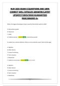 NUR 1025 EXAM 3&vert;QUESTIONS AND 100&percnt; CORRECT WELL DETAILED ANSWERS&vert;LATEST UPDATE&excl;&excl;&excl;&excl;2025&sol;2026&vert;GUARANTEED PASS&vert;GRADED A&plus;