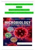 Microbiology for the Healthcare Professional 2nd Edition VanMeter Test Bank UPDATED & VERIFIED VERSION 2023