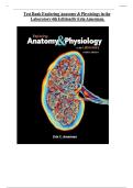 TEST BANK FOR Exploring Anatomy & Physiology in the Laboratory 4th Edition by Erin C&period; Amerman ISBN&colon;978-1640433984 COMPLETE GUIDE ALL CHAPTERS COVERED 100&percnt; VERIFIED A&plus; GRADE ASSURED&excl;&excl;&excl;&excl;&excl; NEW LATEST UPDATE&excl;&excl;&excl;&excl;&excl; 