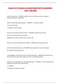 BLAW 3175 EXAM &num;4 QUESTIONS WITH ANSWERS 100&percnt; SOLVED 