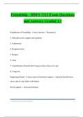 Friendship - HDFS 3313 Exam Questions and Answers Graded A&plus;