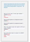 Asbestos Project Monitor Exam&comma; Most Recent Exam 2025&sol;2026  Actual Complete Real Exam Questions And Correct Answers  &lpar;Verified Answers&rpar; Already Graded A&plus; &sol; Newest Exam  &sol; Just  Released&excl;&excl;