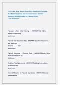 CCIL Exam&comma; Most Recent Exam 2025&sol;2026 Actual Complete  Real Exam Questions And Correct Answers &lpar;Verified  Answers&rpar; Already Graded A&plus; &sol; Newest Exam                             &sol; Just Released&excl;&excl;