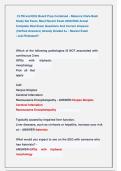  CLTM and EEG Board Prep Combined - Rebecca Clark-Bash   Study Set Exam&comma; Most Recent Exam 2025&sol;2026 Actual  Complete Real Exam Questions And Correct Answers   &lpar;Verified Answers&rpar; Already Graded A&plus; &sol; Newest Exam                             &sol; Just Released&excl;&excl;